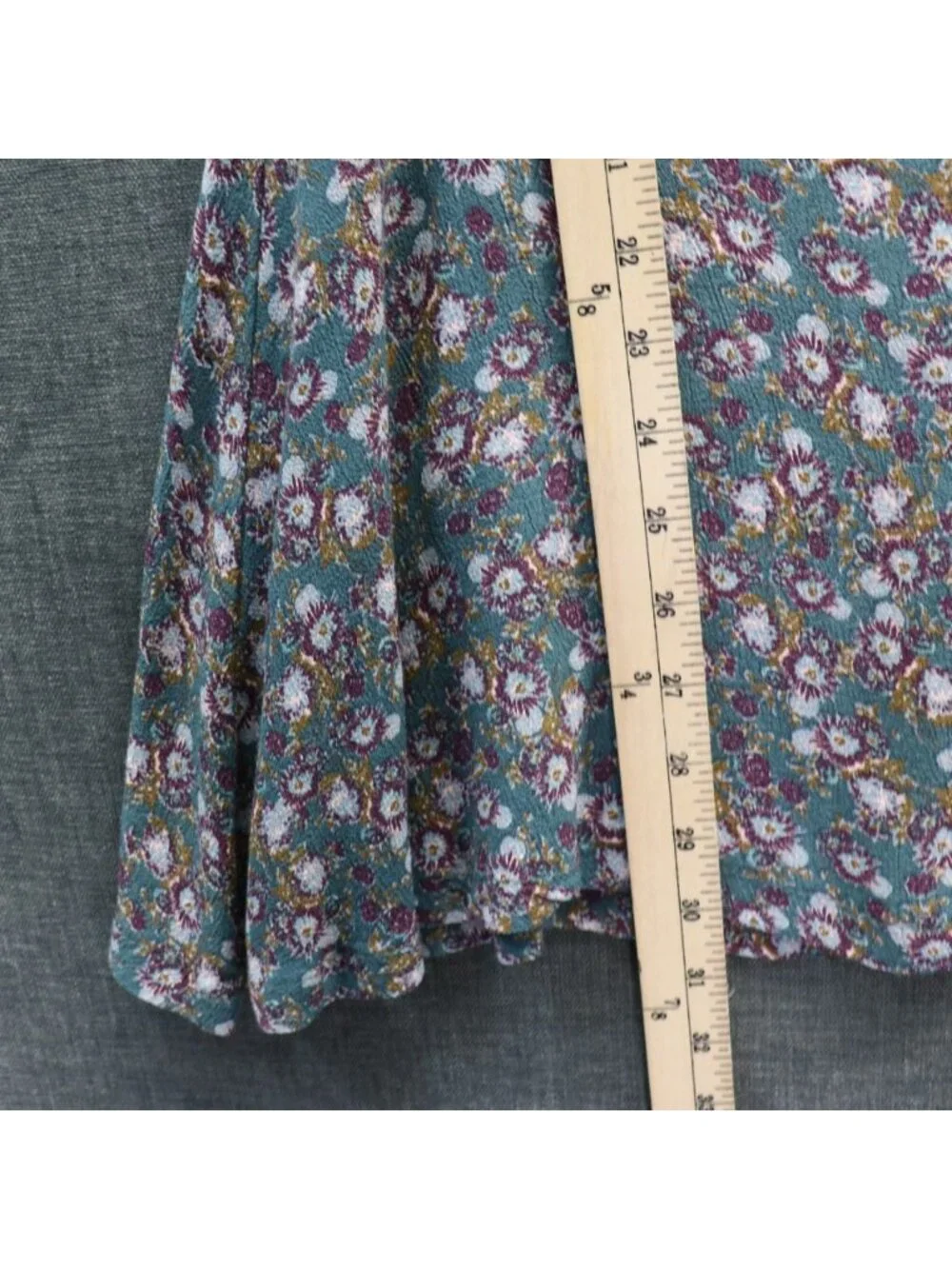 Free People Provence Floral Puff Sleeve Dress S